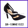 SR-15WHE1522 chaussures sexy à talons hauts 15cm chaussures à talons hauts chaussures été talon haut taille 34